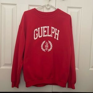 University of Guelph crewneck